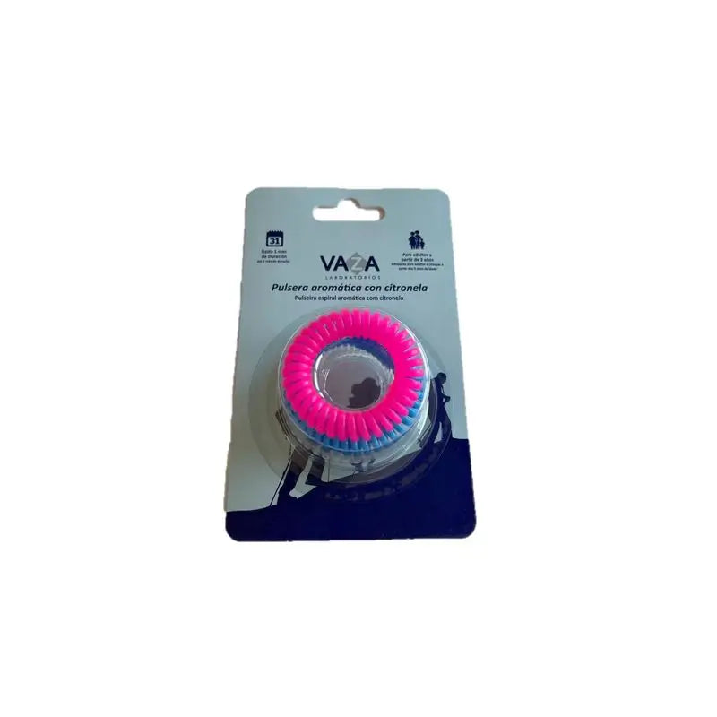 Bracelet en spirale de Vaza avec citronnelle, 3 pièces