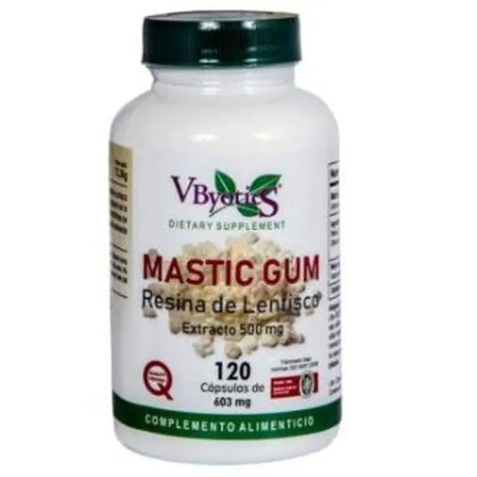 Vbyotics Mastic Gum Mastic Resin 120 Capsules