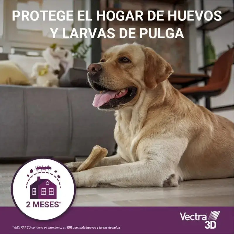 Vectra 3D Dog 1,5-4 Kg, Pack 2 x 3 Pipettes