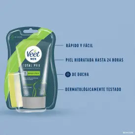 Veet Men Crème de douche dépilatoire, 150 ml