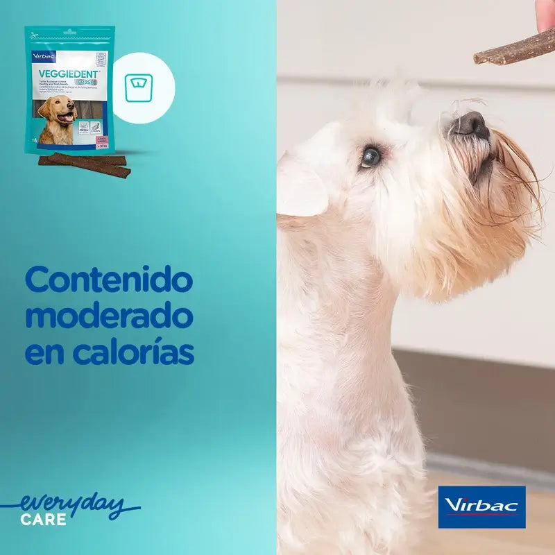 Virbac Veggiedent Fr3sh XS, Snacks dentaires pour chiens de très petite race