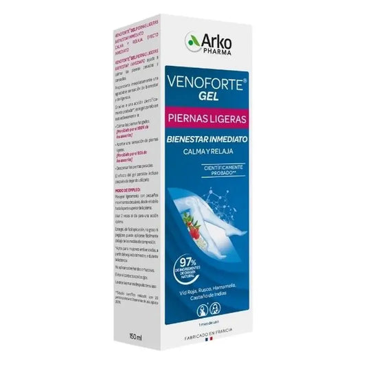 Arkopharma Venoforte Gel Effet Frais, 150 ml