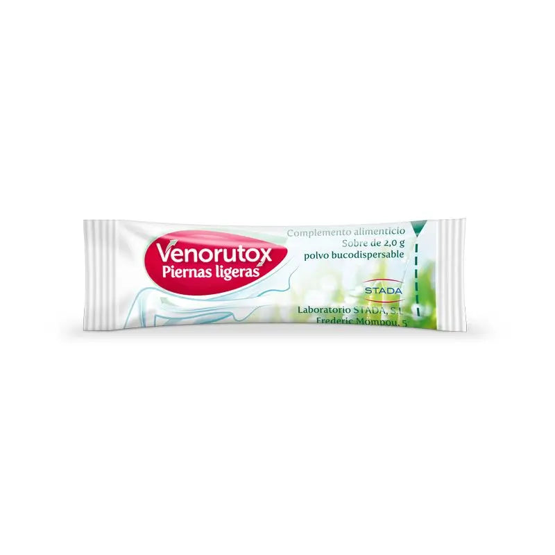 Venorutox Jambes Légères 20 sachets Orange-Citron