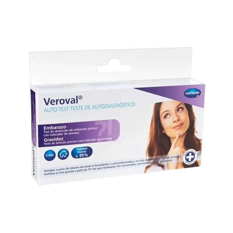 Test de grossesse précoce Veroval + semaines