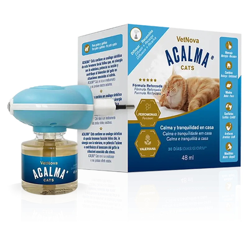 Vetnova Acalma Cats Diffuseur-Recharge, 48 ml