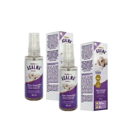 Vetnova Acalma pour chiens, spray 60 ml, lot de 2