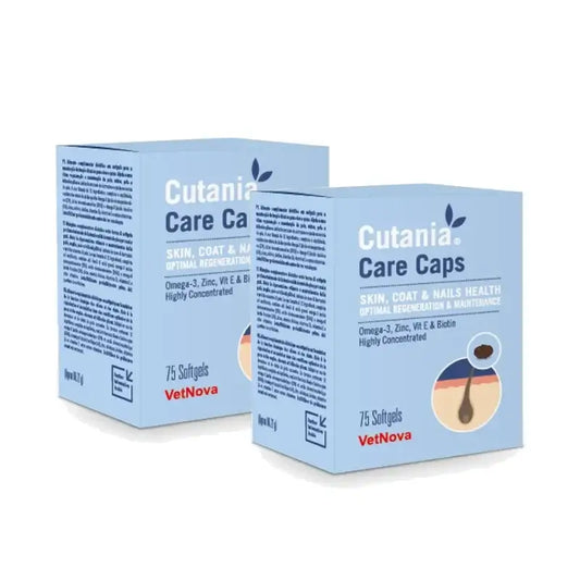 Vetnova Cutania Care 75 gélules, lot de 2