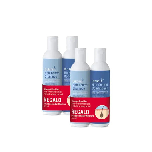 Vetnova Cutania Hair Control, lot de 2 flacons de 472 ml