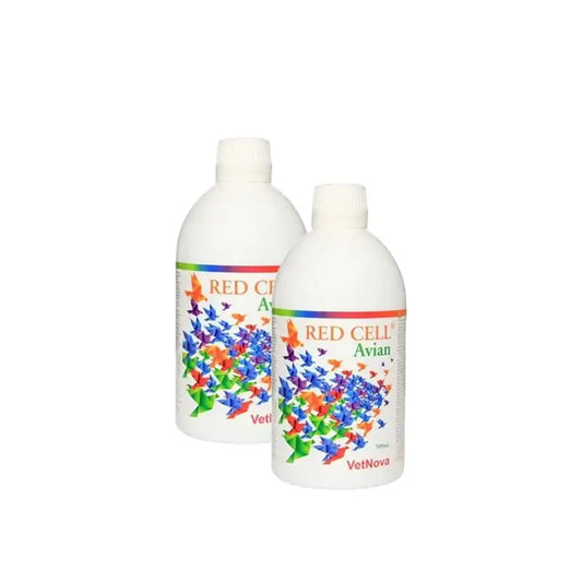 Vetnova Red Cell Avian 500 ml, lot de 2