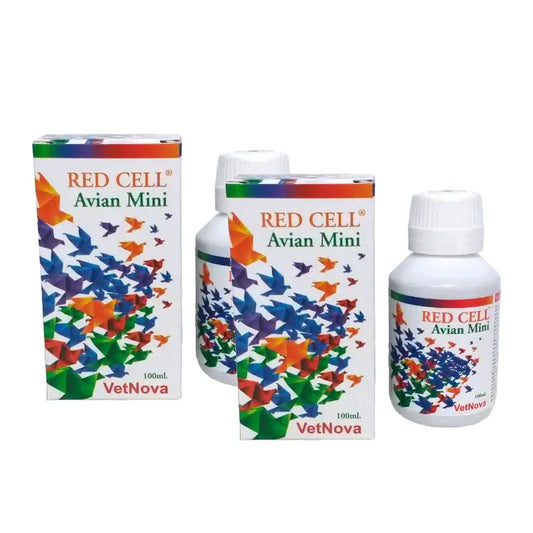 Vetnova Red Cell Avian Mini 100 ml, lot de 2