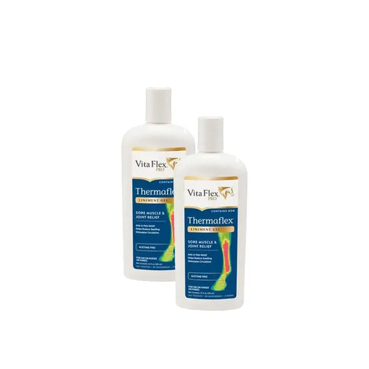 Vetnova Thermaflex Liniment Gel 355 ml, lot de 2