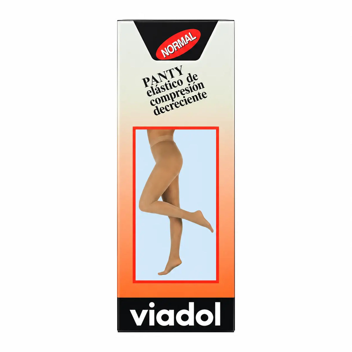 Viadol Collant Normal Beige Grande Taille