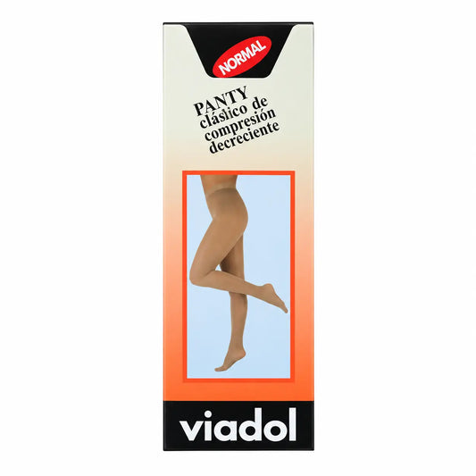 Viadol Normal Pantyhose Black Plus Size