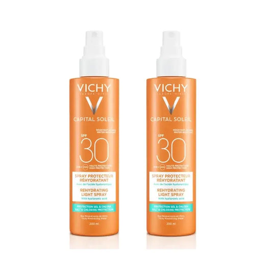 Vichy Capital Soleil Spray Multiprotection Spf 30, 2X200 Ml