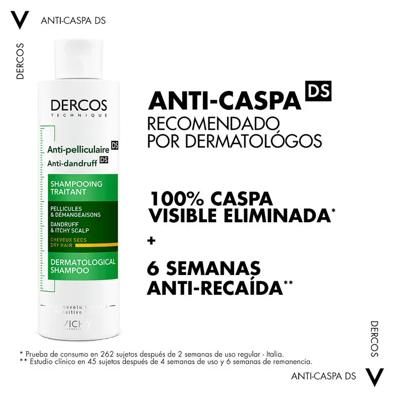 Vichy Dercos Technique Shampooing antipelliculaire sec 400 ml