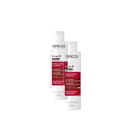 Vichy Dercos Technique Energy+ Shampooing stimulant 200 ml, lot de 2