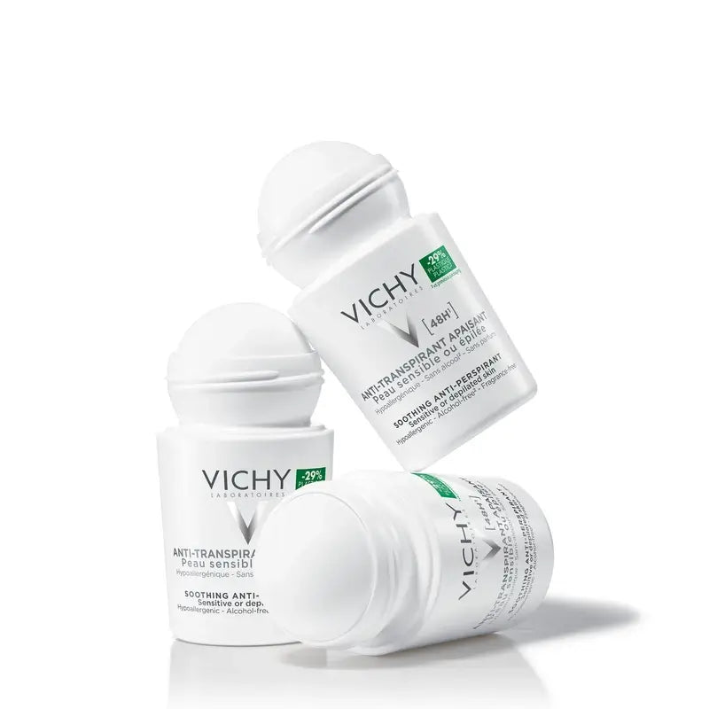 Vichy Déodorant Anti-Transpirant 48H Roll-On Peau Sensible 50 ml