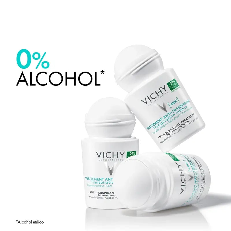 Vichy Déodorant Traitement Anti-Transpirant 48H Roll-On 50 ml