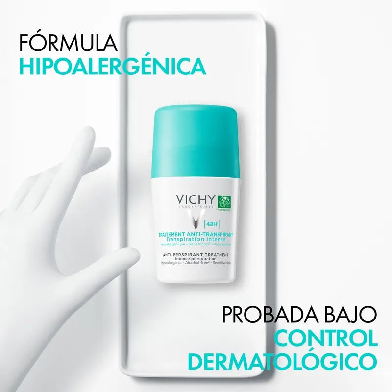 Vichy Déodorant Traitement Anti-Transpirant 48H Roll-On 50 ml