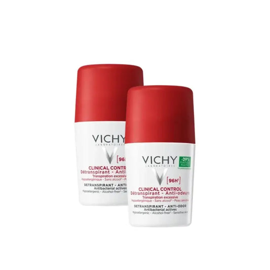 Vichy Déodorant Clinical Control 96H, lot de 2