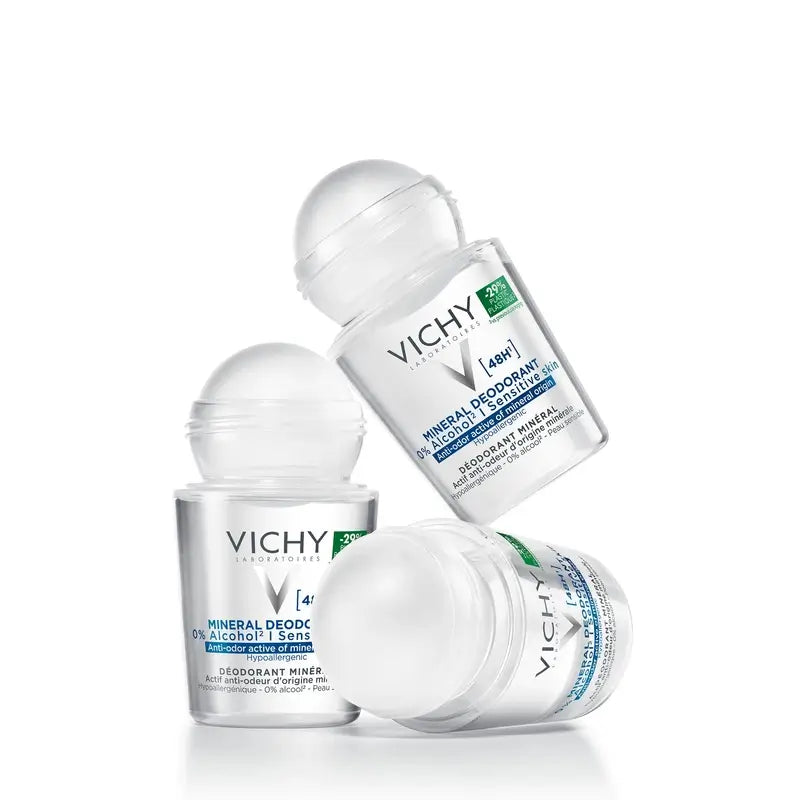 Vichy Déodorant Minéral Optimum Tolerance 48H Roll-On 50 ml