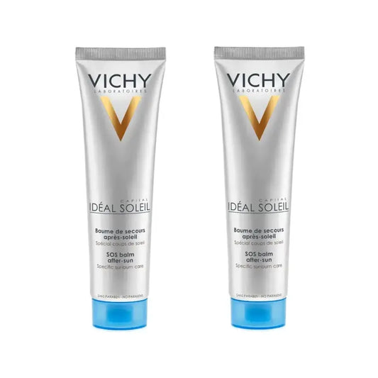 Vichy Idéal Soleil Baume Réparateur, 2X100 Ml