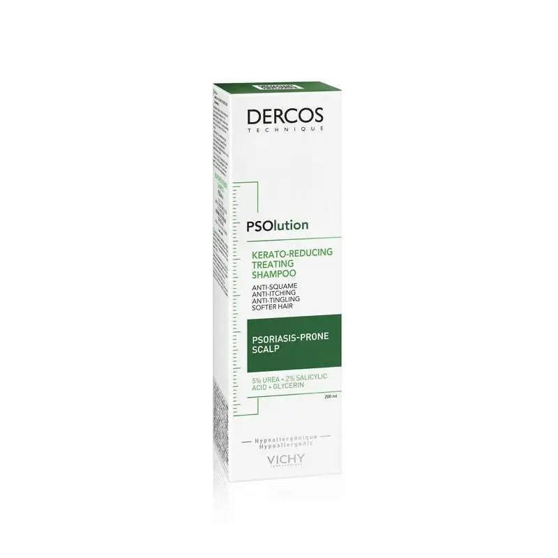 Vichy Dercos Psolution : shampooing antipelliculaire et anti-démangeaisons, 200 ml