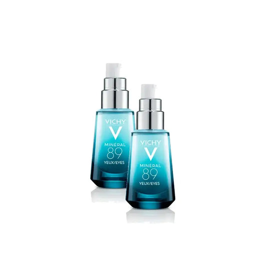 Vichy Minéral 89 Contour des yeux 15 ml, lot de 2