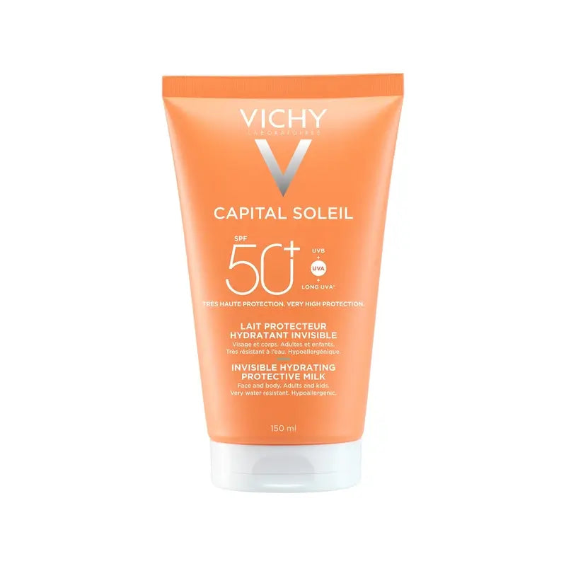 Vichy Solar Capital Soleil Lait protecteur hydratant Spf 50+ , 150 ml
