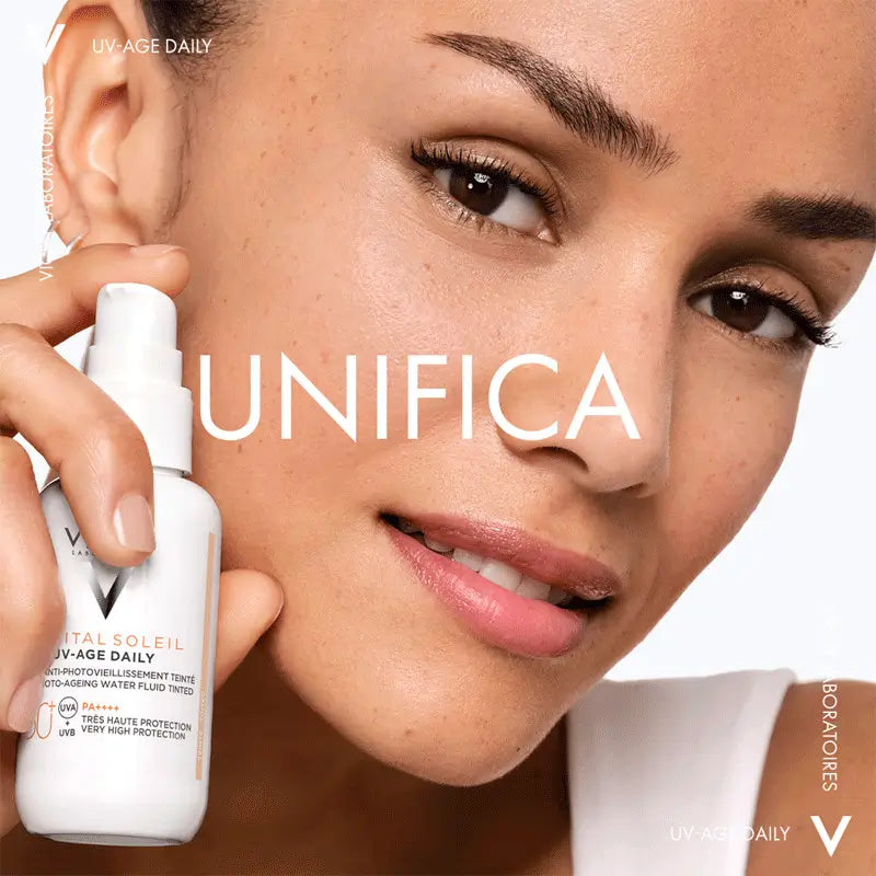 Vichy Capital Soleil UV Age Daily Water Fluid Light Colour SPF50, 40ml