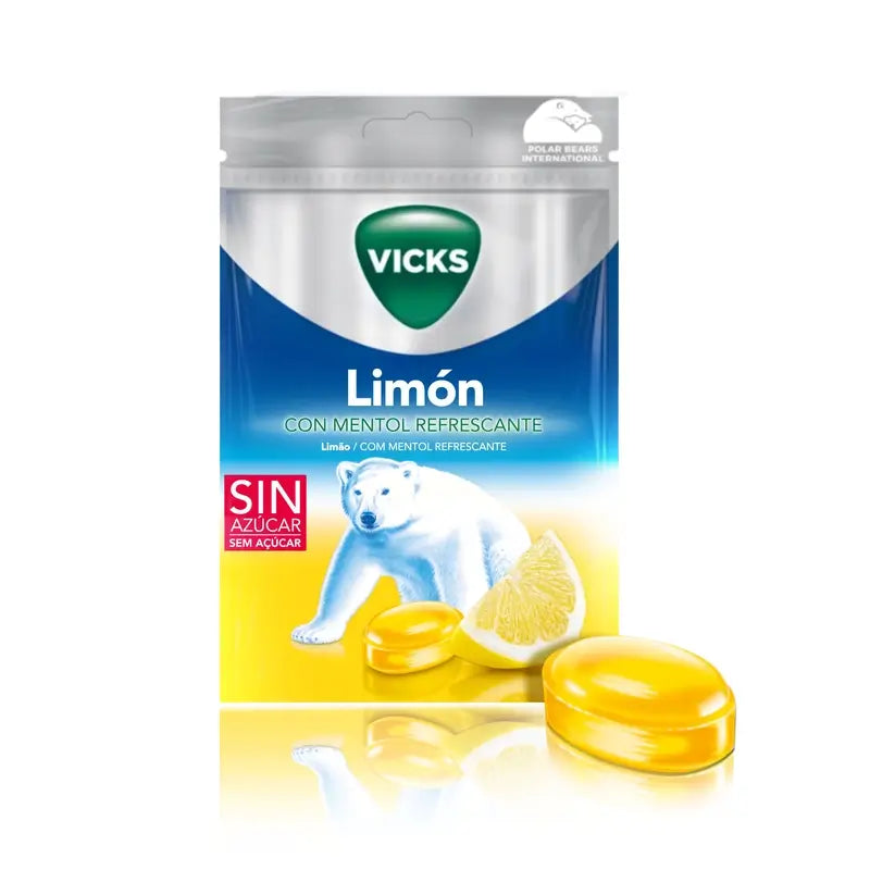 Vicks Candies Lemon , 72 grammes