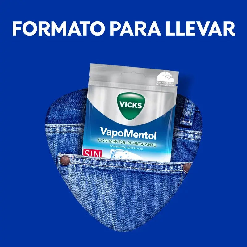 Bonbons Vicks Vapomentol 72 g