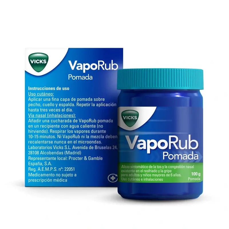 Vicks Vaporub Ointment 100 G bouteille