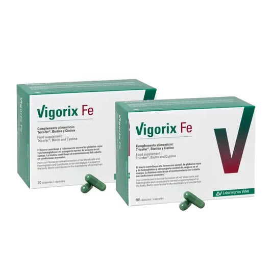 Vigorix Fe, 2 x 90 gélules