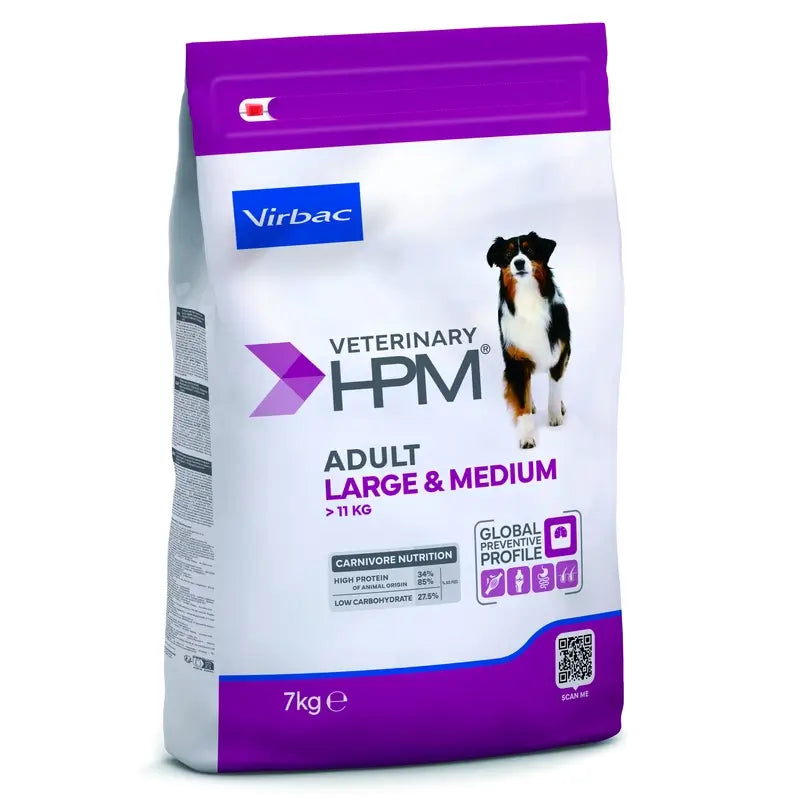 Virbac Hpm Adult Large & Medium 7 Kg Dog food, dog food for dogs