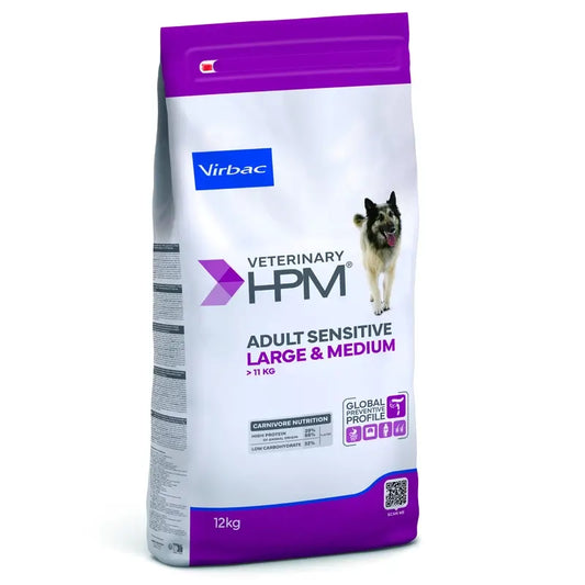 Virbac Hpm Canine Sensitive Digest Large Med. 12Kg, nourriture pour chien