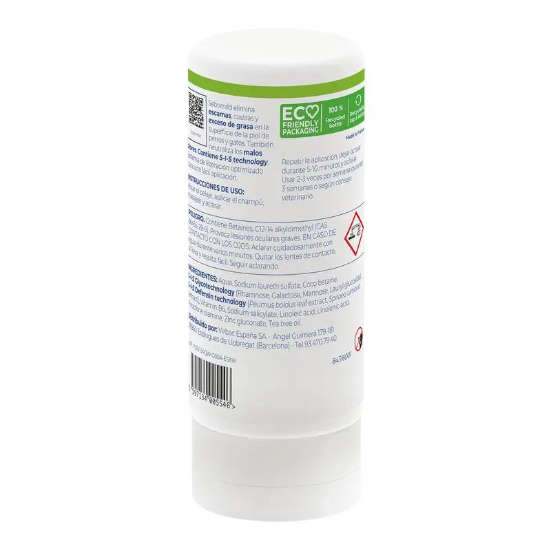 Virbac Sebomild Shampooing 250 Ml