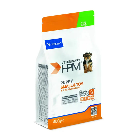 Virbac Veterinary HPM Puppy Small & Toy Dog , 400 g, nourriture pour chien