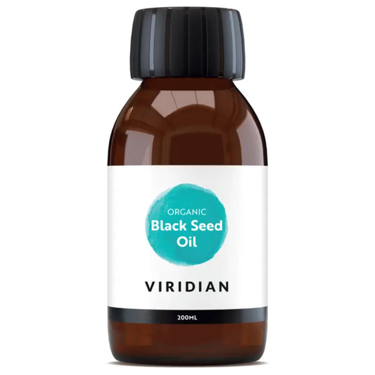 Viridian Huiles nutritionnelles Huile de cumin noir bio, 200 ml