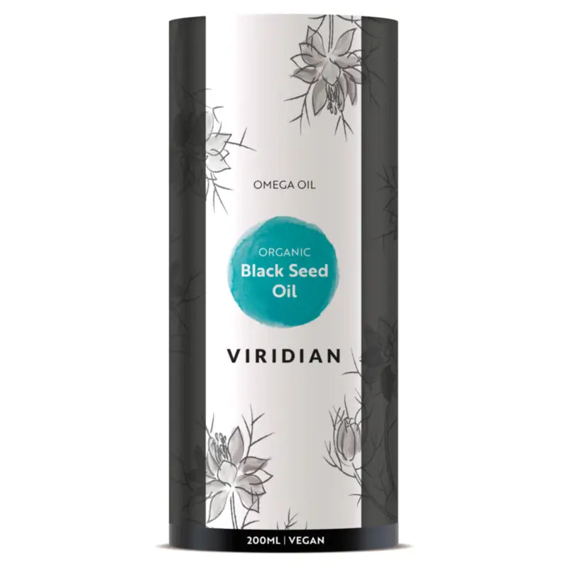 Viridian Huiles nutritionnelles Huile de cumin noir bio, 200 ml