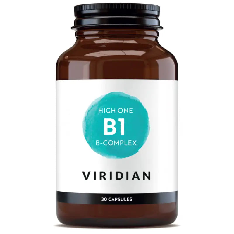 Viridian Complexes B High One B1 B-Complex, 30 gélules