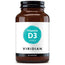 Viridian Vitamine D3 Vegan 2000 Iu, 60 Capsules