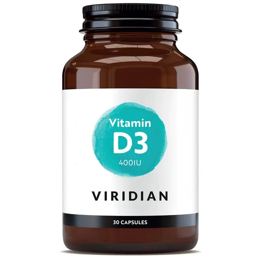 Viridian Vitamine D3 400Ui 30Cap.