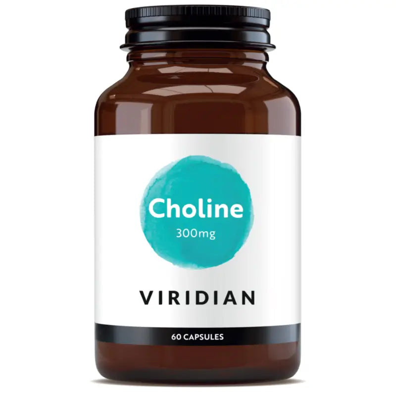 Viridian Vitamines B et choline 300 mg, 60 gélules