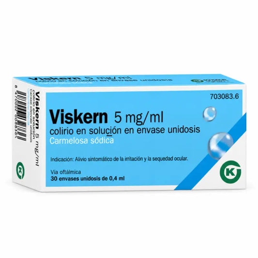 Viskern Gouttes oculaires 30 Doses uniques