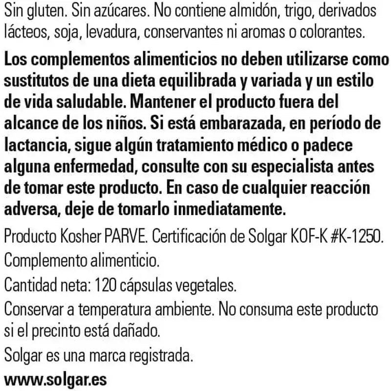 Solgar Vitamine D3 4000 IU, 120 gélules