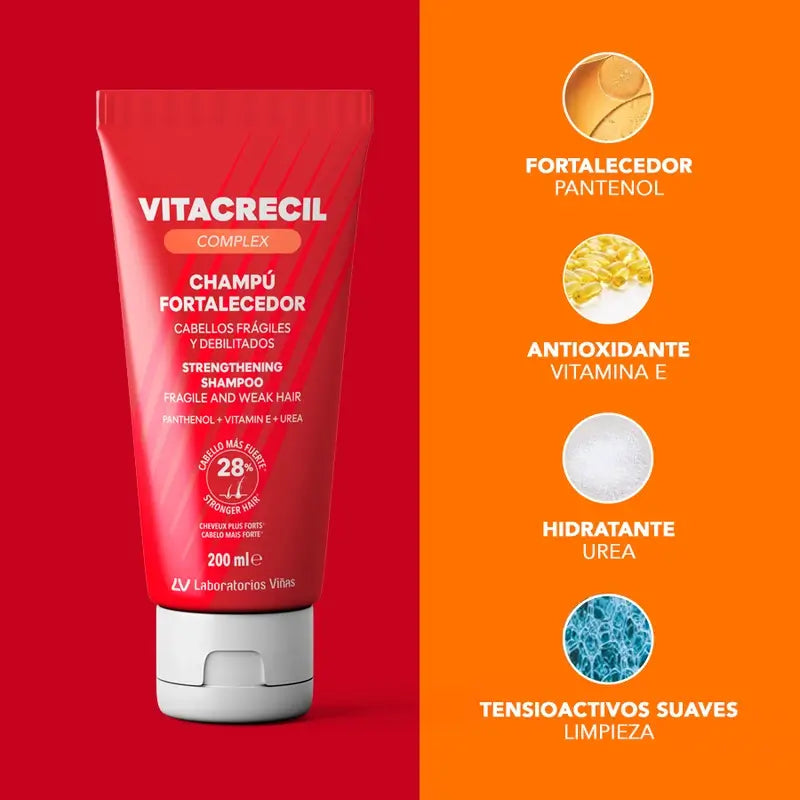 Shampooing fortifiant Vitacrecil Complex, 200 ml
