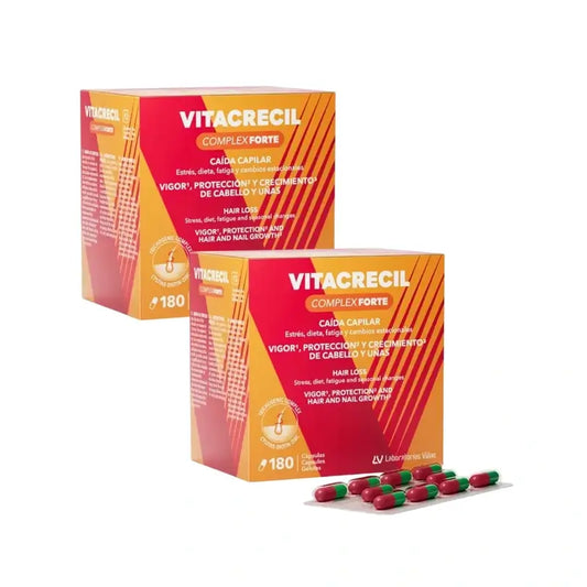 Vitacrecil Complex Forte, Pack 2 x 180 gélules