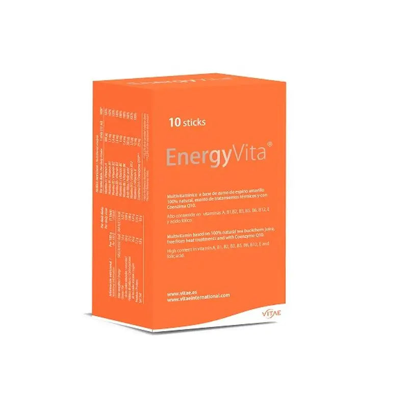 Vitae Energyvita Coenzyme Q10 & Argousier , 10 sticks