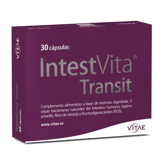 IntestVita Transit 30 capsules – With fibre and probiotics